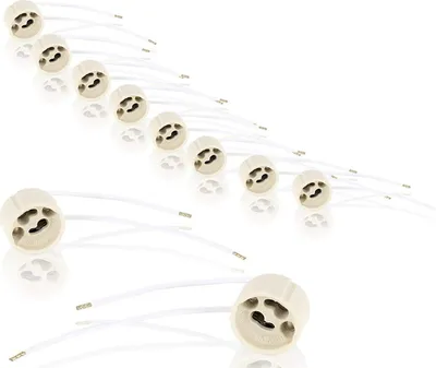 Produktbild von 10er Pack - GU10 Keramik Fassung