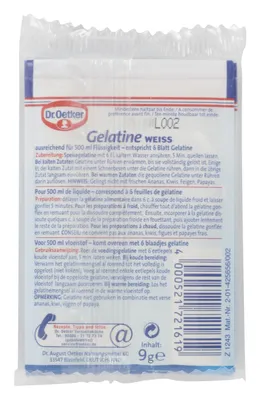 Produktbild von Dr. Oetker Gelatine