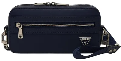Obrázok produktu pre Taška Guess s popruhom cez rameno, fotobatoh Guess, modrá, tmavomodrá