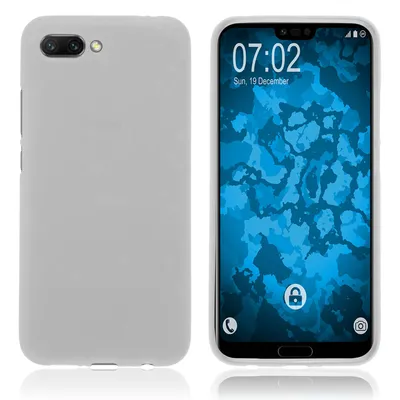 Produktbild von PhoneNatic Case kompatibel mit Huawei Honor 10 - clear Silikon Hülle matt Cover