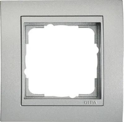 Produktbild von GIRA Event, Aluminium, Schraubenlos, 90 mm, 90 mm, 1,14 cm, 1 Stück(e)
