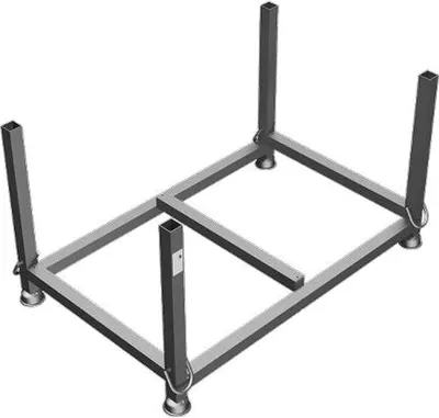Produktbild von Stapelpalette aus Vierkantrohr 60 x 60