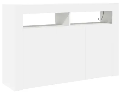 Produktbild von Sideboard Weiß 116 x 30 x 75 cm Holzwerkstoff
