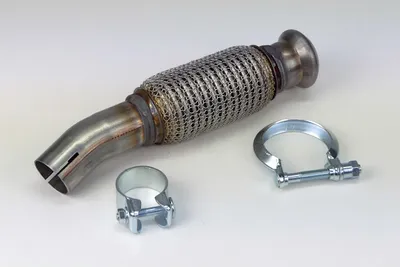 Produktbild von HJS 91 22 1504 Flexrohr Auspuff Abgasrohr passend für PEUGEOT 2008 Kombi (CU) 208 I Schrägheck (CA, CC) für OPEL Crossland X (P17) für CITROËN C3 II
