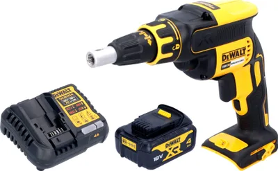 Produktbild von DeWalt DCF 620 M1 Akku Trockenbauschrauber 18 V 30 Nm Brushless + 1x Akku 4,0 Ah + Ladegerät