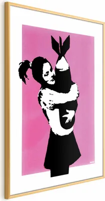 Produktbild von Posterpapier Poster - Bomb Hug 40x60 cm Streetart h-C-0096-ao-a
