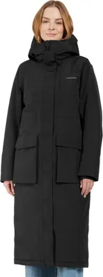 Produktbild von Didriksons Leya Womens Parka Long 3 - Damen Langmantel, Größe:34, Farbe:black