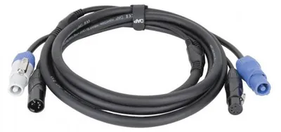 Productafbeelding van FP21 Hybride kabel - Power Pro & 5-polige XLR - DMX / Stroom - 10 meter