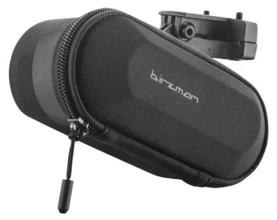 Produktbild von Birzman Oval Satteltasche 0.5l Schwarz  Schwarz One Size
