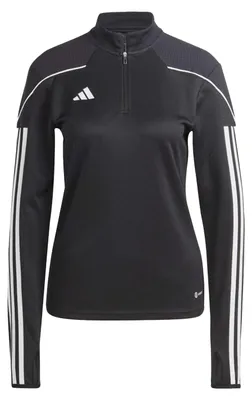 Produktbild von Adidas - "Tiro 23 League" Sweatshirt mit kurzem Reißverschluss für Damen PP4351 (L) (Schwarz)