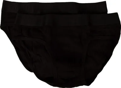 Zdjęcie produktu dla Męskie slipy BIKKEMBERGS 2-pack z elastycznej bawełny artykuł BKK42USP20BI, Czarny, S - EU S - US XS - FR 2, Bawełna 95%, Elasthan 5%