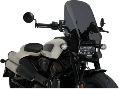 Immagine prodotto di Cupolino PUIG Naked touring fumè scuro per Harley davidson sportster s