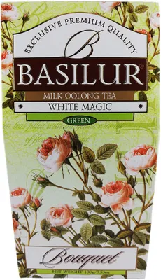 Produktbild von Basilur Tee White Magic lose 100g Grüntee Ceylon Green Milk Oolong Tea