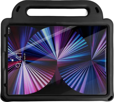 Produktbild von Diamond Tablet Case Armored Soft Case Schutzhülle mit Stifthalter Gurt Tragehülle Standfunktion kompatibel mit Samsung Galaxy Tab S8 11" Schwarz