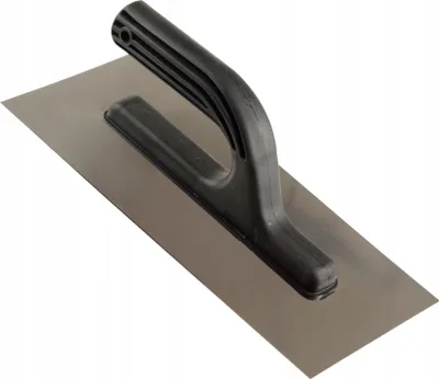 Produktbild von Fassadenkelle Glättekelle Metall FEINZ - 14x27 cm - Stahl - Robuste Bauqualität - Ideal für Putzarbeiten
