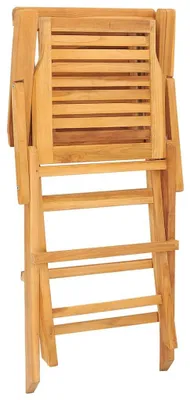 Produktbild von vidaXL Gartenstühle 6 Stk. Klappbar 56x63x90 cm Massivholz Teak