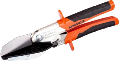 Zdjęcie produktu dla Nożyce do metalu Bahco z regulowanym kątem, 245 mm