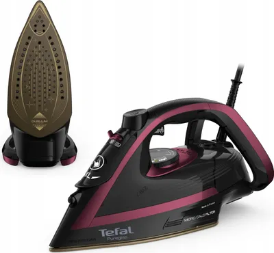 Produktbild von Dampfbügeleisen TEFAL Puregliss Keramiksohle FV8065 3000W 280g/min