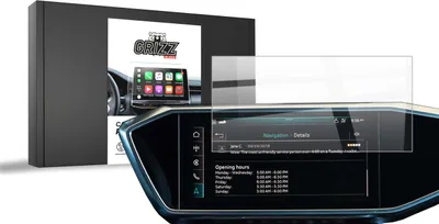 Produktbild von Keramische Autodisplayfolie für Audi A6 C8 (2018-2024), Grizz Protector