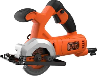 Produktbild von Black & Decker BES510K, Metall, Kunststoff, Holz, Schwarz, Orange, 8,5 cm, 3600 RPM, 2,7 cm, 1 cm