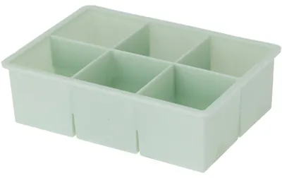 Produktbild von Eiswürfelform für 6 Eiswürfel, 16,5 x 11,5 x 5 cm