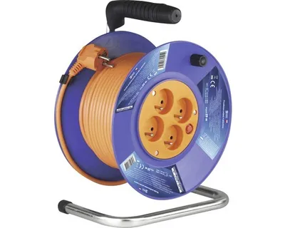 Obrázek produktu pro Prodlužovací kabel na bubnu Emos H05VV-F3G 1,5 mm2 4x230V 25 m