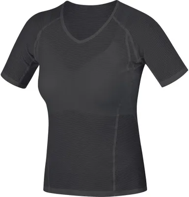 Produktbild von Gore M Base Layer T-Shirt – Damen kurz schwarz größe M (40) 100014-9900-40