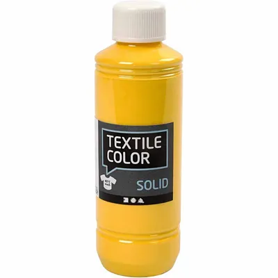 Produktbild von Creativ Company Textile Solid, 250 ml, Gelb, 1 Stück(e)
