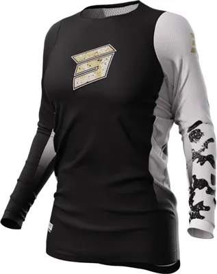 Produktbild von Shot Contact Shelly 2.0 Damen Motocross Jersey, schwarz/weiß, L