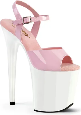 Produktbild von FLAMINGO-809 Herren Sandale von Pleaser, Rosa Weiß , EU 39, US 9