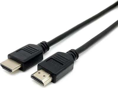 Produktbild von Equip HDMI High Speed Kabel, 1080P, 1.8 m, Schwarz, 1,8 m, HDMI Typ A (Standard), HDMI Typ A (Standard), 10,2 Gbit/s, Schwarz