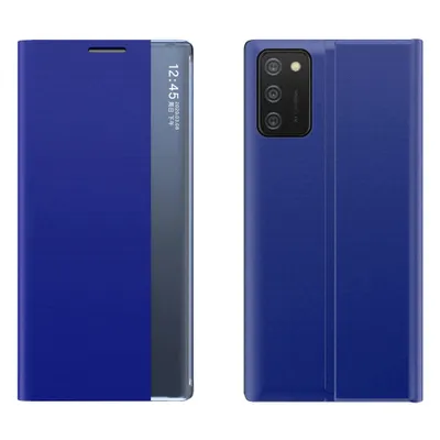 Zdjęcie produktu dla New Sleep Case pokrowiec etui z klapką z funkcją podstawki Samsung Galaxy A03s (166,5) niebieski