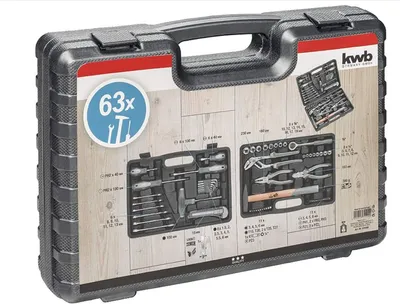 Obrázek produktu pro Instrumentu komplekts KWB 63piederumi 375500