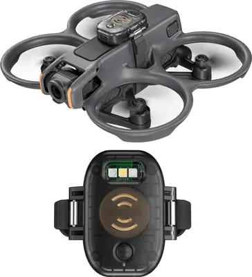 Image de Universal V2 Drone Alarm Tracker pour DJI Avata / Mavic / Air / Mini Series Black
