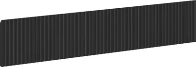 Obrázok produktu pre Mexen Rýhované čelo pre kúpeľňový nábytok 90 x 20 cm, čierna matná - 91A20-0900-235-1-71