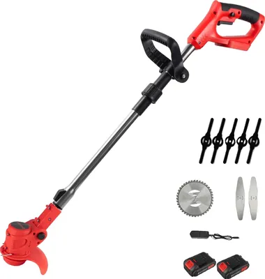 Obrázek produktu pro Ruční elektrická sekačka, nastavitelná lišta, tichý provoz, 2 baterie, EU