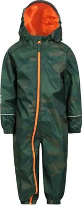 Image de Mountain Warehouse - Combinaison de pluie imperméable pour bébé MW279 (74) (Kaki)