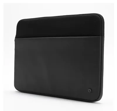 Immagine prodotto di Incase A.R.C. Sleeve MacBook 16 - Cerniere YKK - Tasca esterna con zip - Protezione imbottita per laptop con fodera in Pelliccia sintetica