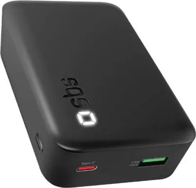 Obrázok produktu pre Powerbanka SBS 20000 mAh 20 W PD čierna