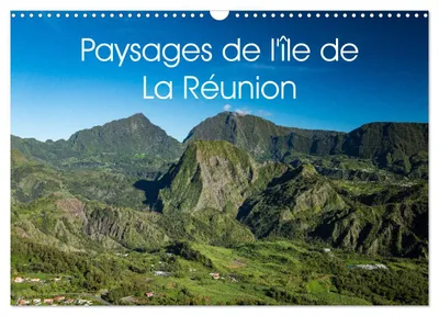 Produktbild von Landschaften der Insel Réunion (Wandkalender 2027, DIN A3, Hochformat), CALVENDO Monatskalender