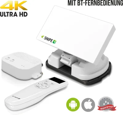 Produktbild von Selfsat SNIPE 4 - Twin - Mit BT Fernbedienung und iOS / Android Steuerung