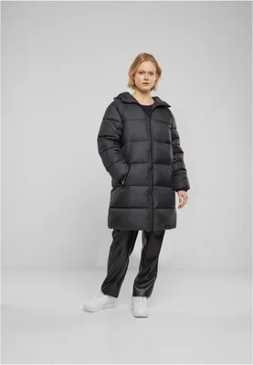 Produktbild von Urban Classics Winterjacke Damen Ladies Long Puffer Coat schwarz M