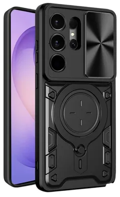 Produktbild von Techsuit - CamGuard Pro Hülle mit Kameraschutzabdeckung für Samsung Galaxy S26 Ultra - schwarz