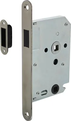 Produktbild von Magnetisches wc-schlösser mit Edelstahlfrontplatte WC63 - Pro Stück
