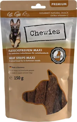 Produktbild von Chewies Fleischstreifen MAXI Geflügel 150g