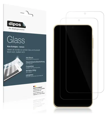 Produktbild von 2x Schutzfolie für Samsung Galaxy Buddy4 - Anti-Shock 9H Folie dipos Glass Kunststoffglas