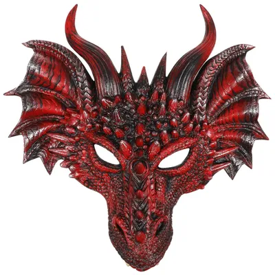 Productafbeelding van Solidchoice - 3D Draken Cosplay Masker voor Halloween
