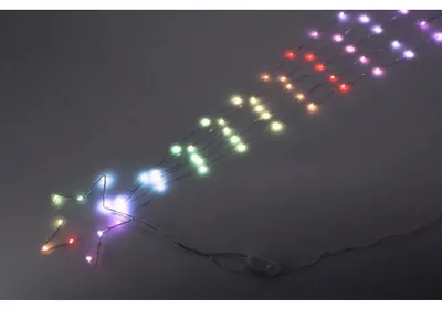 Zdjęcie produktu dla Adorno led estrella fugaz, rgb, 85 led, 220v, fernbedienung. basics