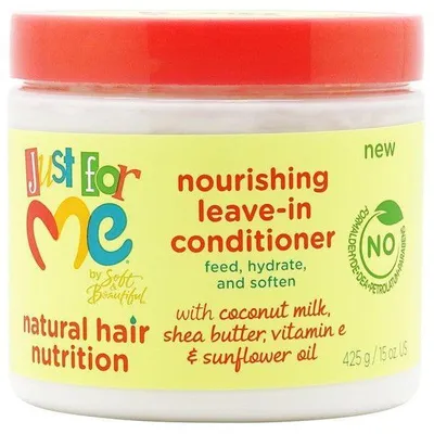 Obrázok produktu pre Just For Me Natural Hair Nutrition Výživný kondicionér Lv-In 15oz.