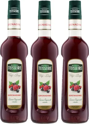 Produktbild von Mathieu Teisseire Getränke-Sirup Grenadine 0,7L (3er Pack)